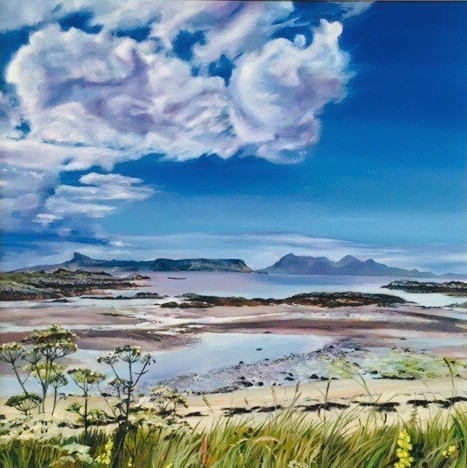 'The Isles from the Mainland' by artist Catherine King